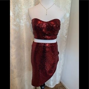 2pc set sequin